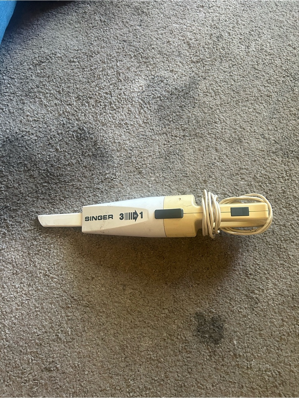 Singer 3 In 1 Handheld Vacuum Cleaner Model 3HV100 Tested Working Ryobi Motor